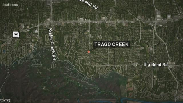 Police were called to a home on Trago Creek around 10 a.m. Wednesday after the person living there spotted an intruder.