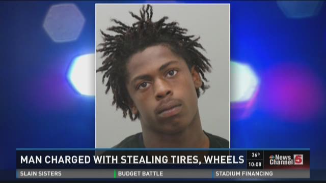 Man charged with stealing tires, wheels from a dozen vehicles | ksdk.com